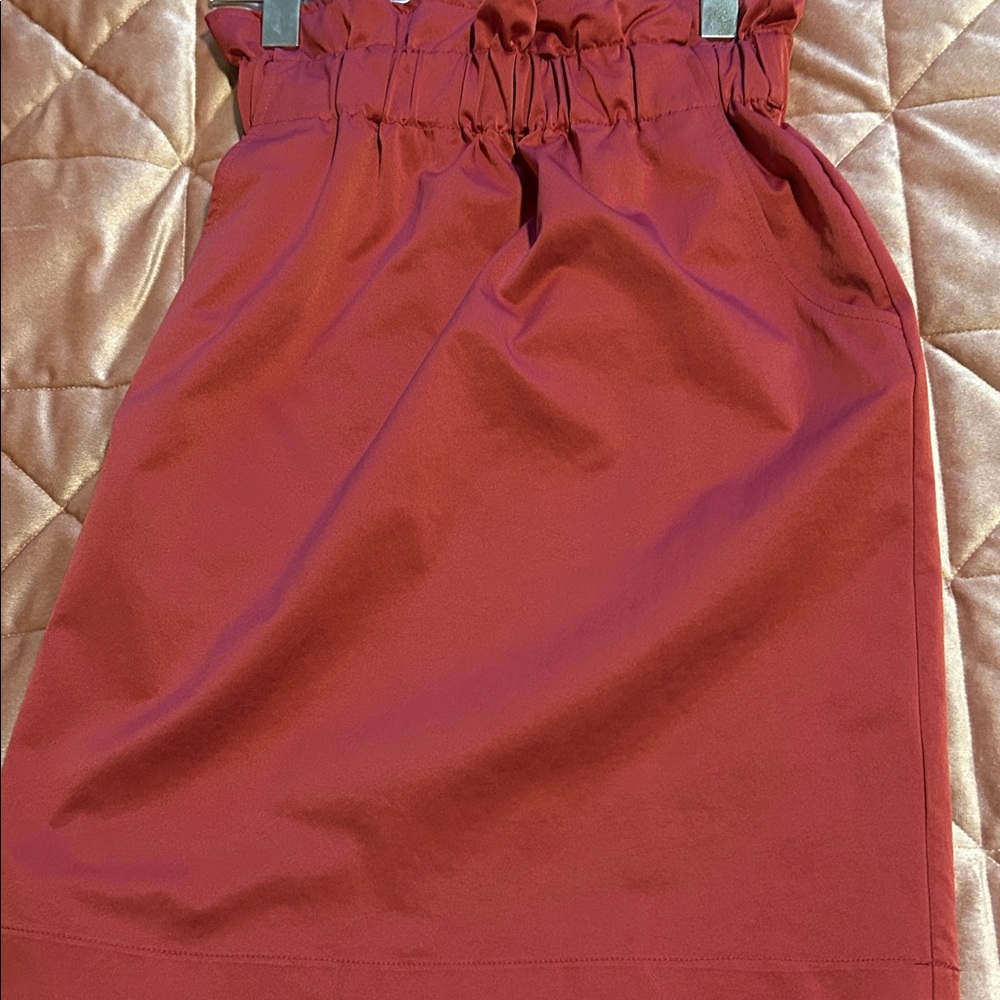 H&M Chic Red Pencil Skirt